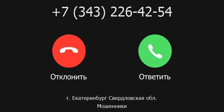 +73432264254 кто звонил? чей это номер?