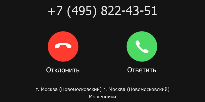 +74958224351 кто звонил? чей это номер?
